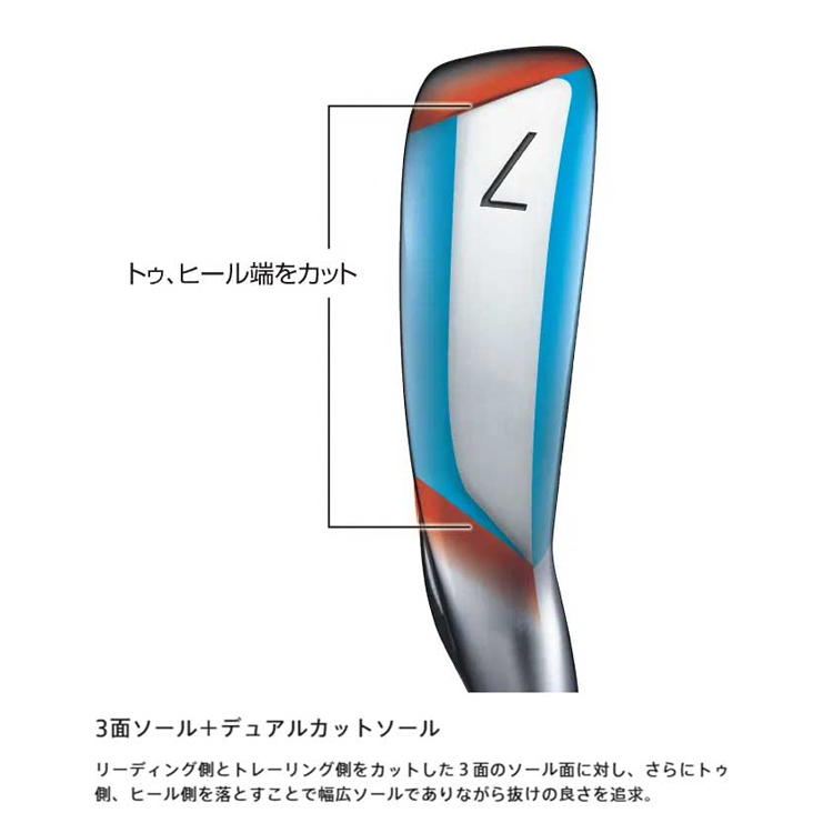 ブリヂストン　BX2 HT 9.5° Diamana BS50 Ⅱ Sシャフト BRIDGESTONE GOLF ブリヂストン ゴルフ BX2 HT アイアン 5本セット（#6