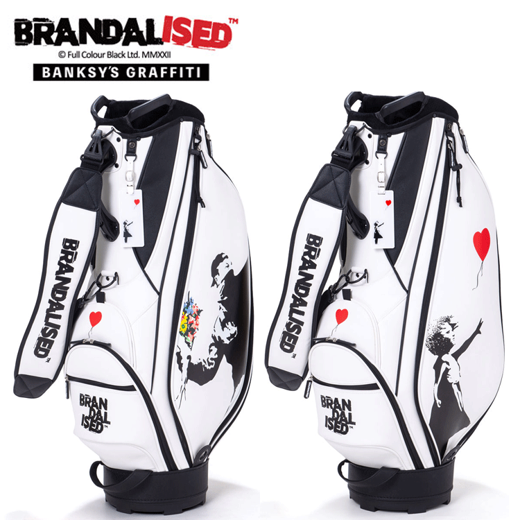 バンクシー カート キャディバッグ BACB-01 【Banksy】【Flower Bomber