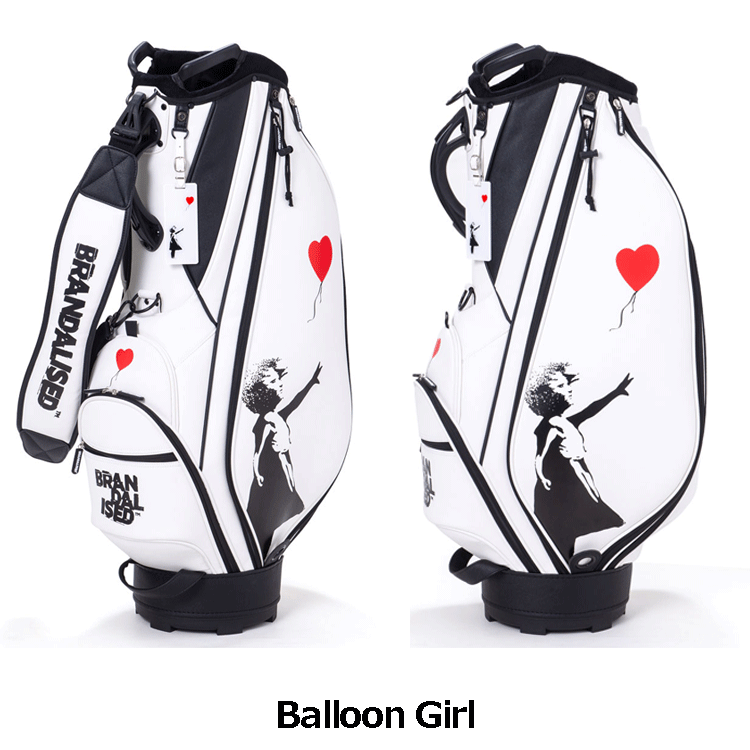 バンクシー カート キャディバッグ BACB-01 【Banksy】【Flower Bomber