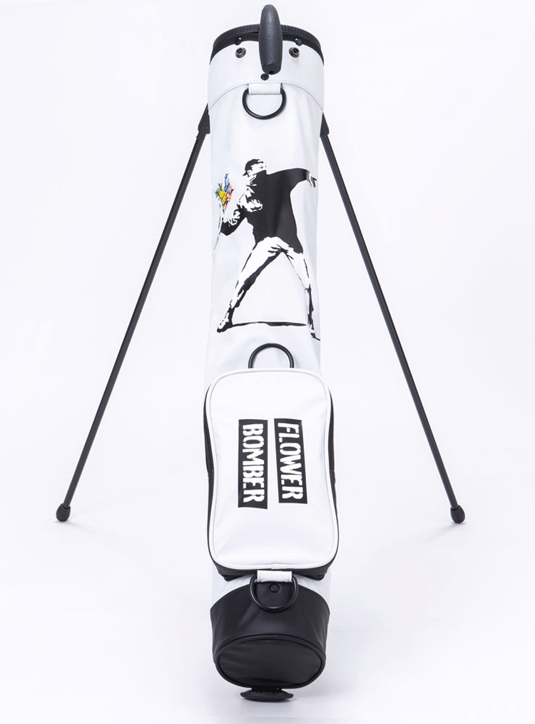 新品 バンクシー BANKSY セルフスタンドバッグ バルーンガール バンクシー セルフスタンド BACC-01S 【Banksy】【Flower Bomber