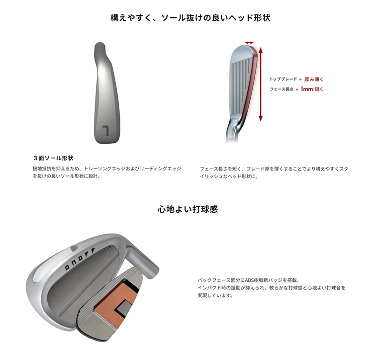 ONOFF（オノフ） 2026年モデル ONOFF IRON AKA グローブライド AKA
