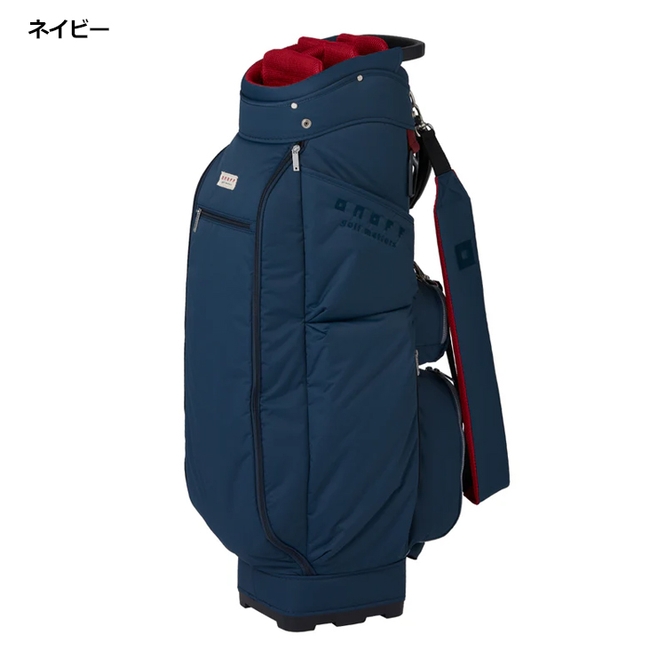 美品　オノフ　ネイビー ゴルフバッグ スタンド式 ONOFF（オノフ） グローブライド キャディバッグ Caddie Bag OB0426