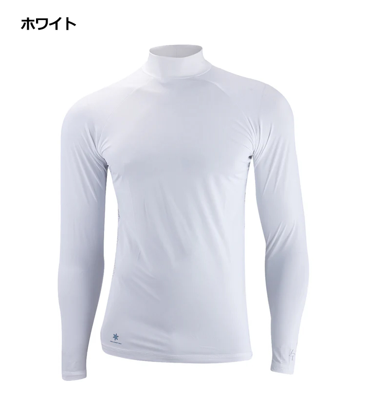 ZEROFIT ICE MESH（ゼロフィット　アイスメッシュ）Lサイズ ICE MESH アイスメッシュ モックネック長袖アンダーウェア（ユニ