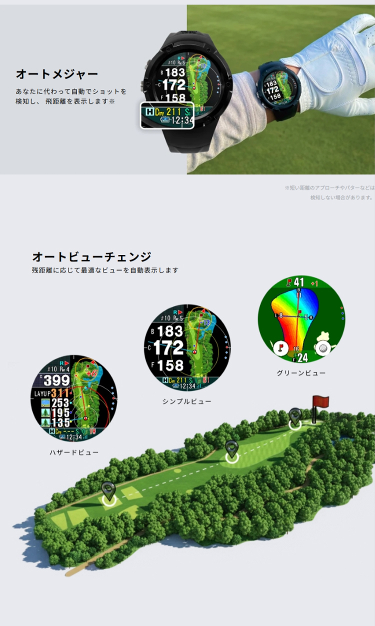 ShotNavi（ショットナビ） ゴルフ Evolve GII エヴォルブ ジーツー