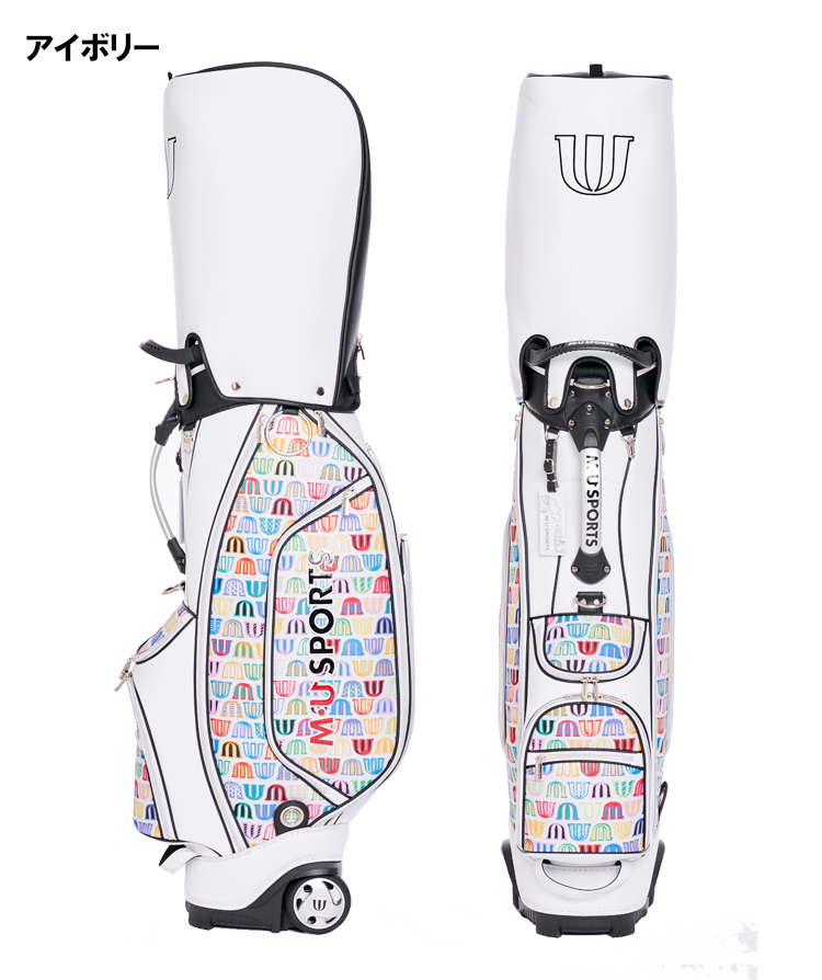 M・U SPORTS MU SPORTS MU スポーツ キャディバッグ ゴルフバッグ 9型