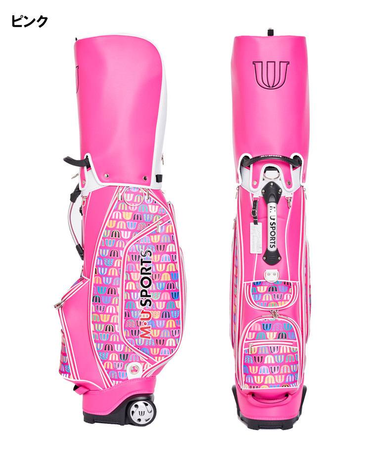 M・U SPORTS MU SPORTS MU スポーツ キャディバッグ ゴルフバッグ 9型