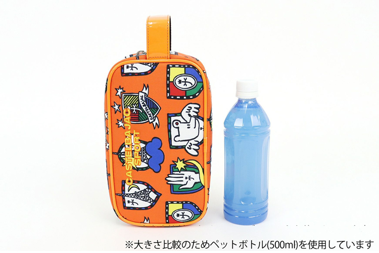 CASTELBAJAC SPORT カステルバジャック エンブレム柄 カートポーチ