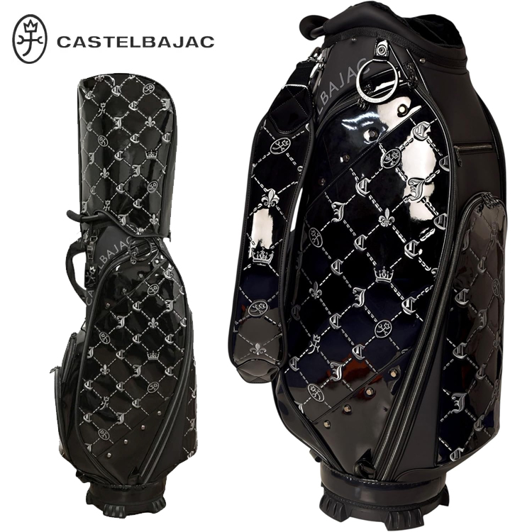 【新品】カステルバジャック CBC035 キャディバッグ 9.0型 ブラック カステルバジャックスポーツ CASTELBAJAC SPORT キャディバッグ メンズ