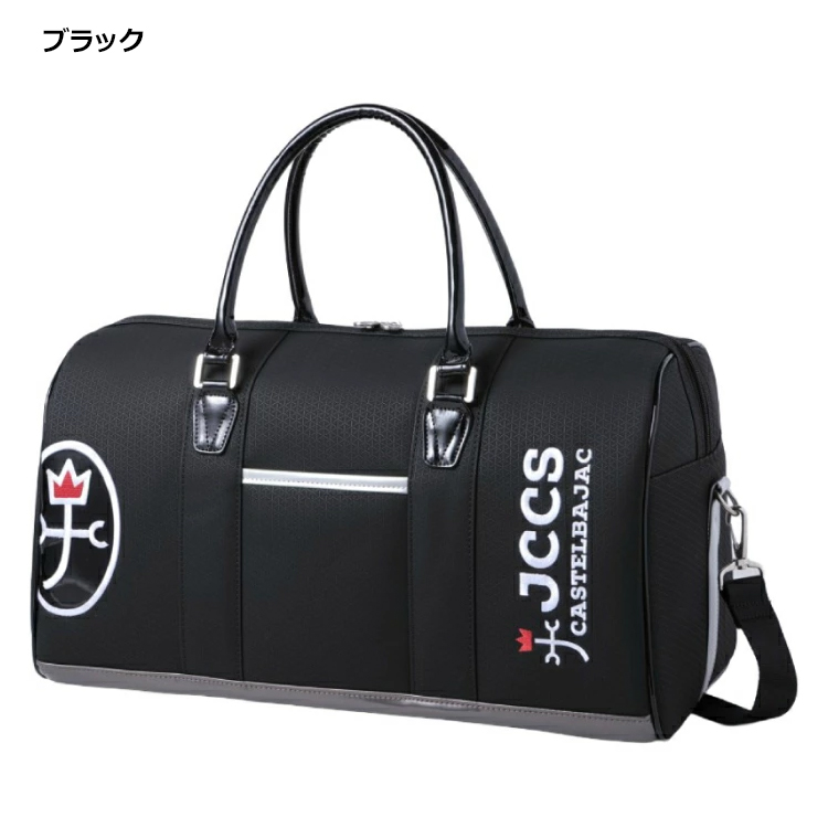 【新品】CASTELBAJAC バッグ 7232181302 ゴルフバッグ 黒 CASTELBAJAC（カステルバジャック） アートデザイン ボストンバッグ