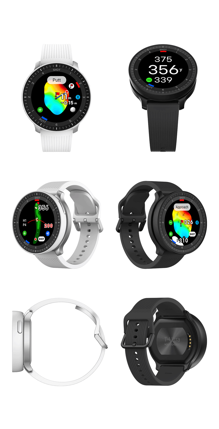 VOICE CADDIE T-Ultra GPSナビウオッチ VOICE CADDIE（ボイスキャディ） T-Ultra 腕時計タイプ GPSゴルフナビ