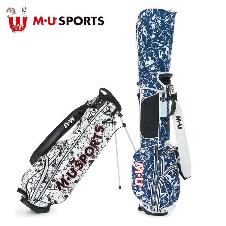 M・U SPORTS MU SPORTS MU スポーツ キャラクター パズル柄 スタンド