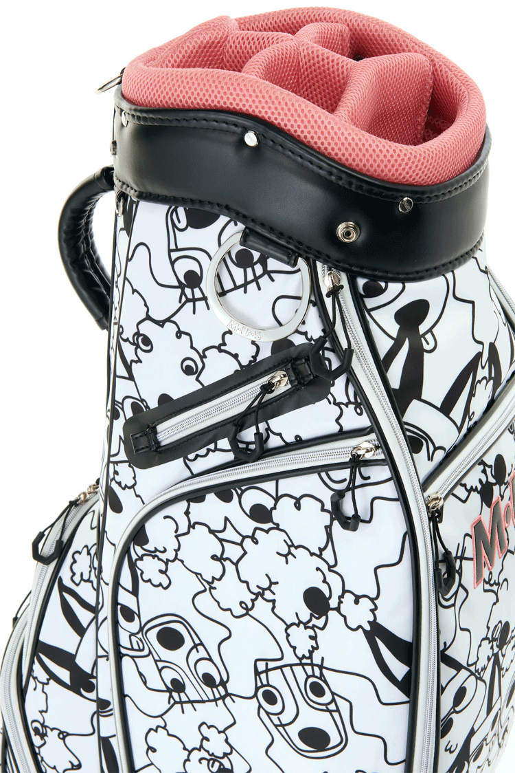 美品】OUUL SPORTS DESIGN 33 ゴルフバッグ ネイビー