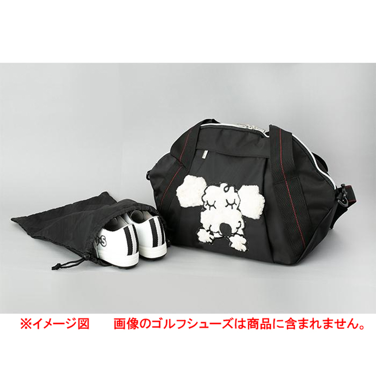 coco 中古 エムユースポーツ MU SPORTS トート型ボストンバッグ ブラック 黒 ロッカーバッグ ショルダー付き ロゴ総柄 中古 エムユースポーツ MU SPORTS トート型ボストンバッグ