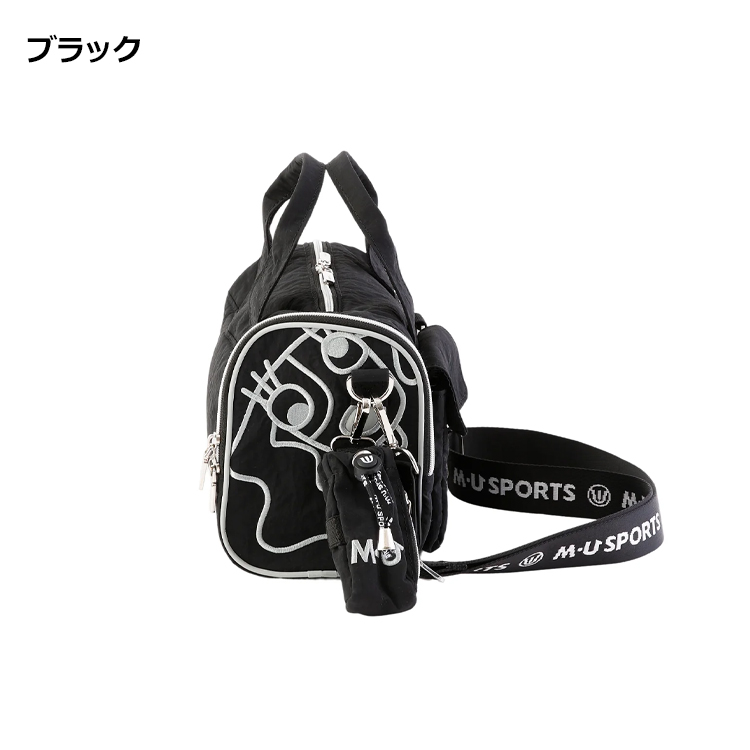 【未使用】 MU SPORTS 巾着型 3WAY ポーチ 未使用】 MU SPORTS 巾着型 3WAY ポーチ