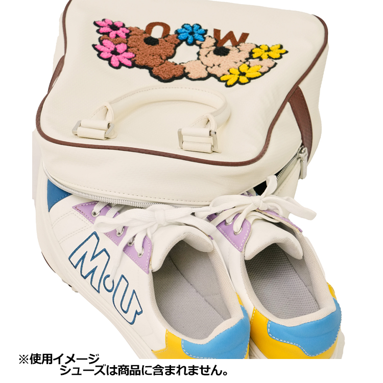 M・U SPORTS MU SPORTS MU スポーツ MUキャラクター立体サガラ刺繍