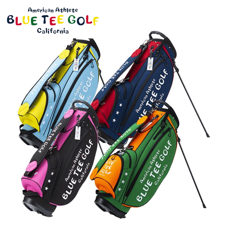 99%OFF!】 ブルーティーゴルフ BLUE TEE GOLF ストレッチ 2トーン スタンドバッグ 9型 スタンド式キャディバッグ  BTG-CB018 www.vintapix.mx