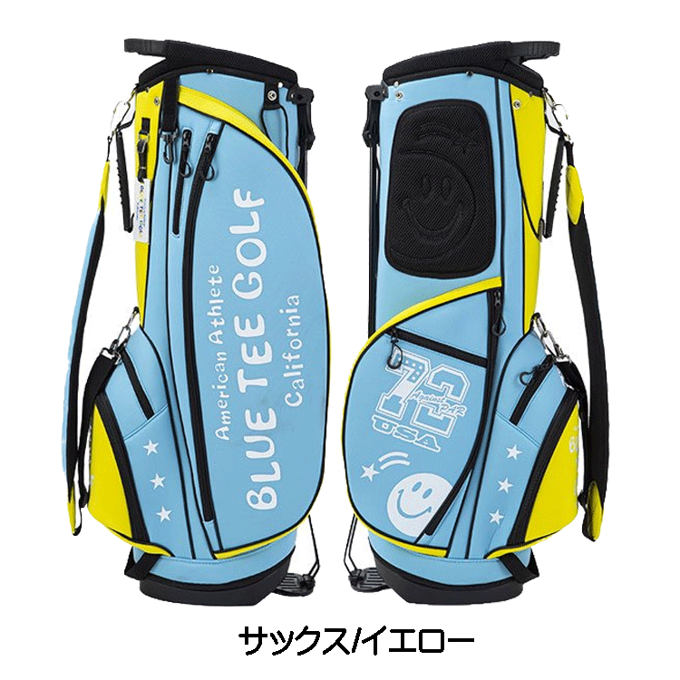 ブルーティーゴルフ BLUE TEE GOLF ストレッチ 2トーン スタンドバッグ 