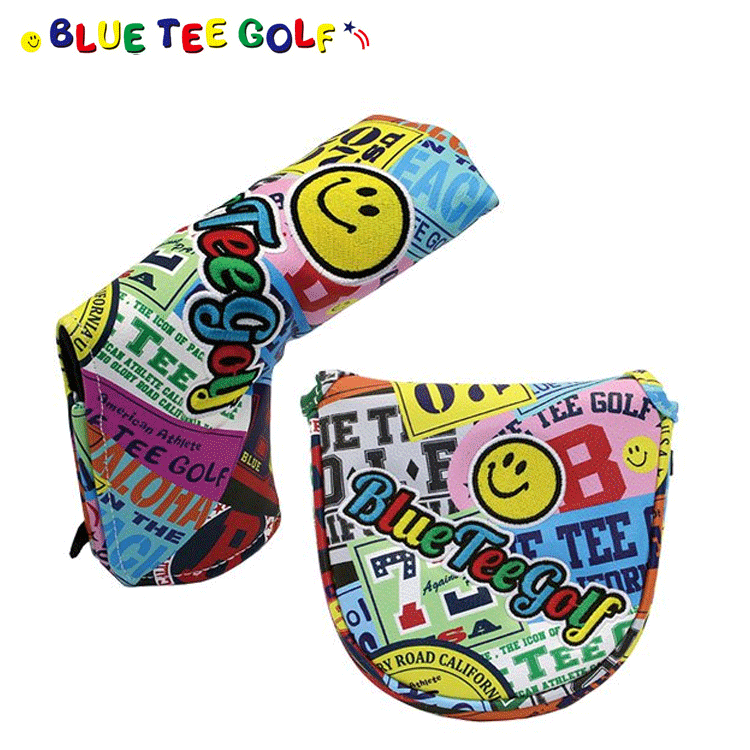 BLUE TEE GOLF（ブルーティーゴルフ） パター用 ヘッドカバー ワッペン