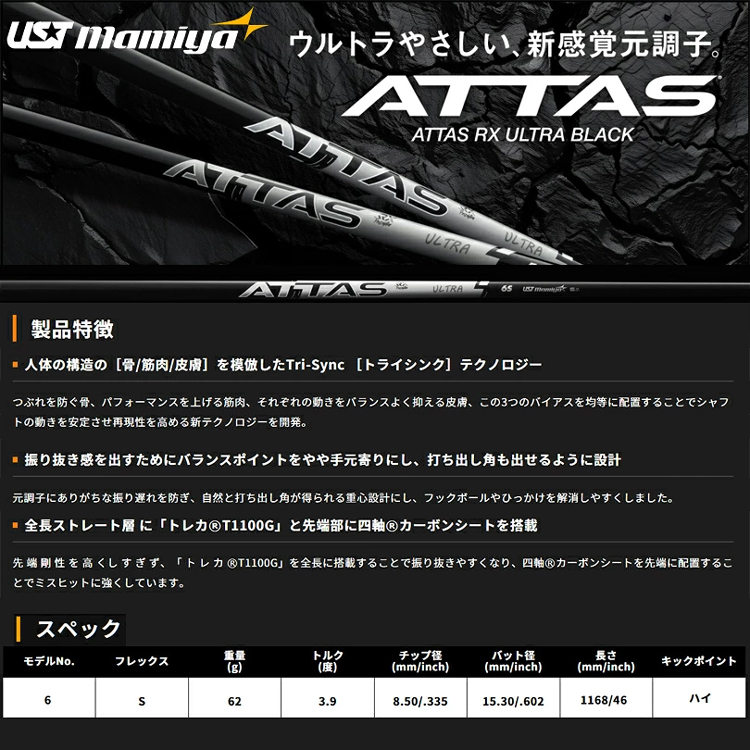 PARALLAX Lynx リンクス 285 MD ミニ ドライバー パララックス UST