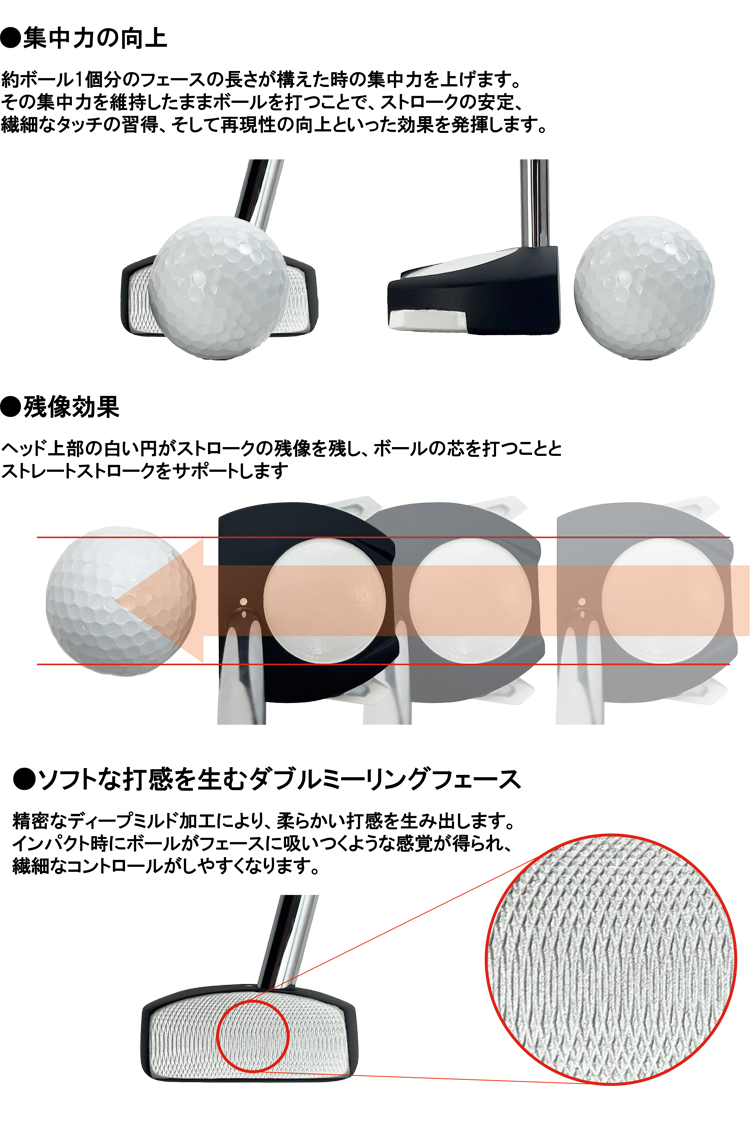 リンクス coSpieda コスパイイダ パター Lynx（リンクス） コスパイイダ パター cospiida ミニパター 超