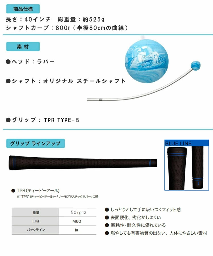 Lynx（リンクス） フレループ マーブル TPR Type B グリップ 装着