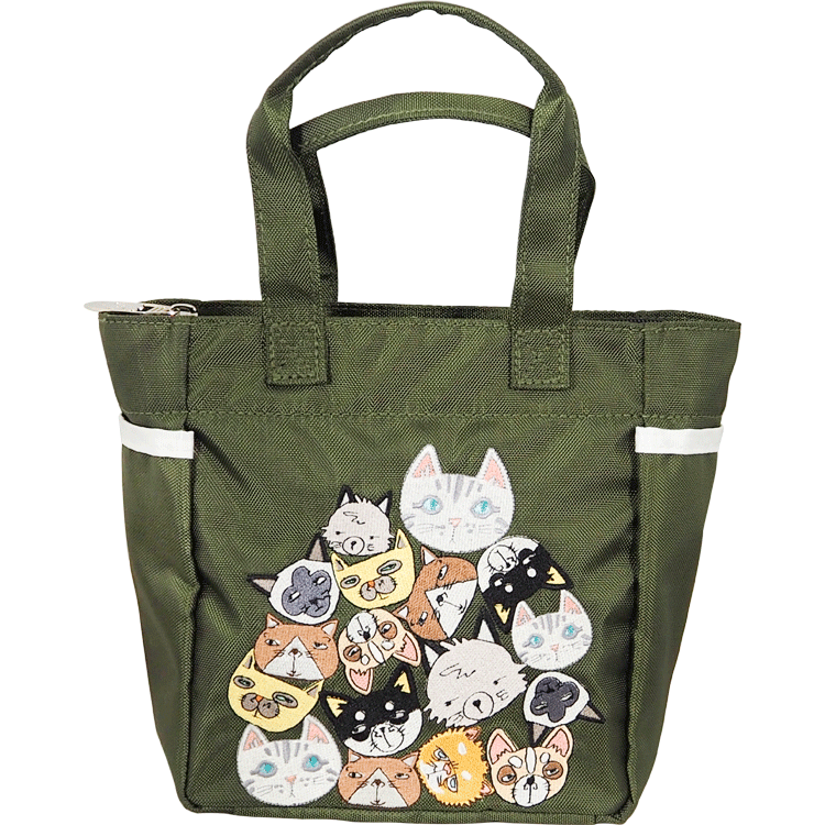 DULLY NA CAT ダリーナキャット ラウンド トート 小物入れ ミニ