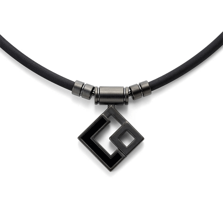 「コラントッテ（Colantotte）」のTAO ネックレス AURA（アウラ） ColanTotte（コラントッテ） TAO ネックレス AURA マットブラック
