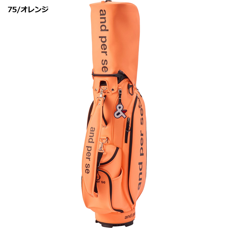 and per se（アンパスィ） ゴルフ 9.0型 キャディバッグ AUS7306