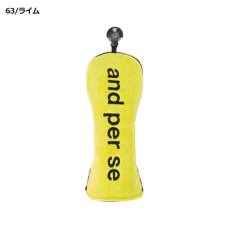 and per se（アンパスィ） ゴルフ ヘッドカバー フェアウェイウッド用