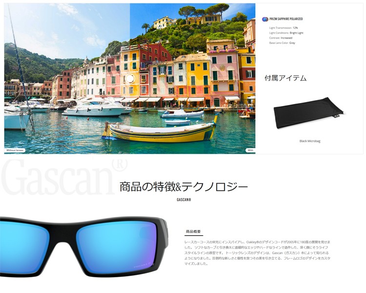 OAKLEY（オークリー） 日本正規品 サングラス GASCAN ガスカン OO9014