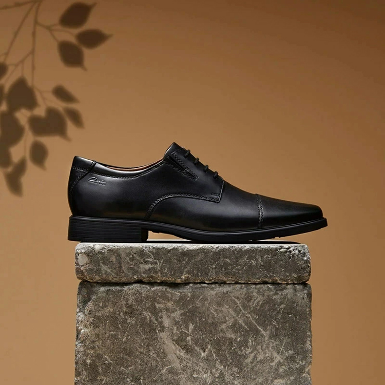 Clarks（クラークス） ビジネス シューズ TILDEN CAP ティルデン