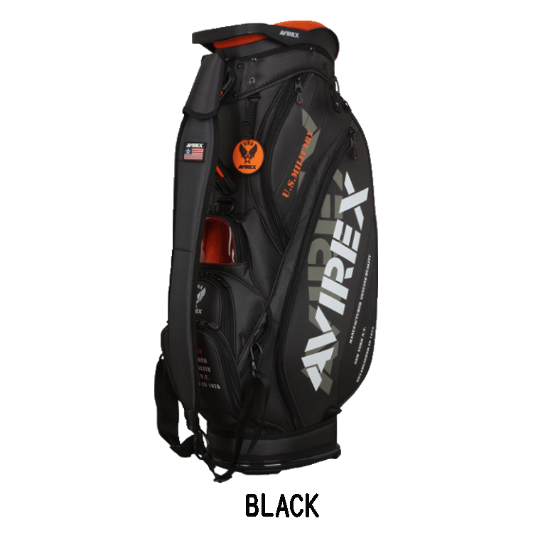 AVIREX GOLF アヴィレックスゴルフ 9.0型 キャディバッグ 20SS