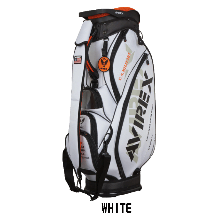 アヴィレックス AVIREX キャディバッグ 9インチ ゴルフバック アヴィレックス ゴルフ AVIREX GOLF アヴィレックスゴルフ