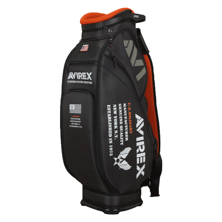 AVIREX GOLF アヴィレックスゴルフ 9.0型 キャディバッグ 20SS