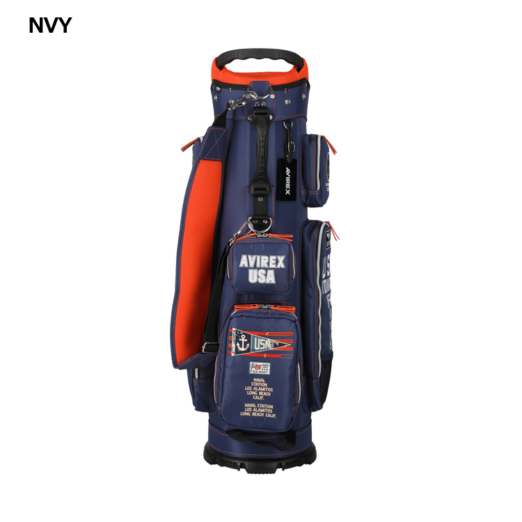 AVIREX GOLF アヴィレックスゴルフ 9型 カート式 キャディバッグ AVG5S