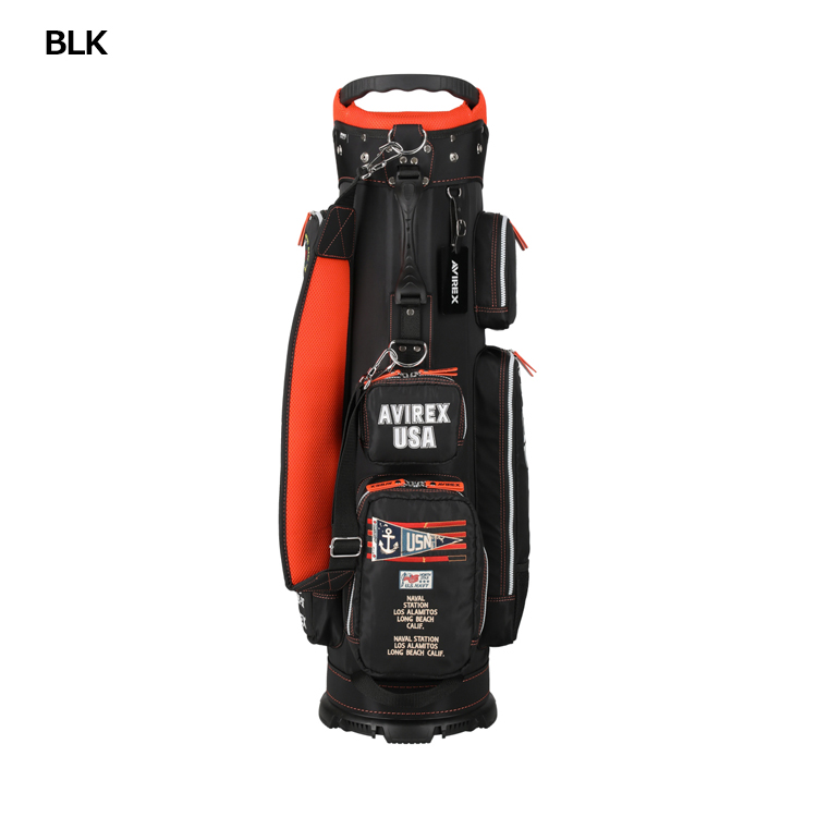 AVIREX GOLF アヴィレックスゴルフ 9型 カート式 キャディバッグ AVG5S