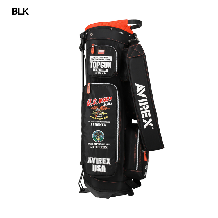 AVIREX GOLF アヴィレックスゴルフ 9型 スタンド式 キャディバッグ