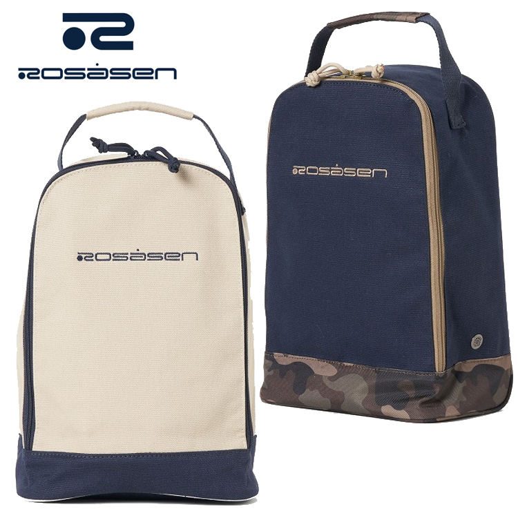 Rosasen（ロサーセン） ゴルフ キャンバス シューズケース ゴルフ