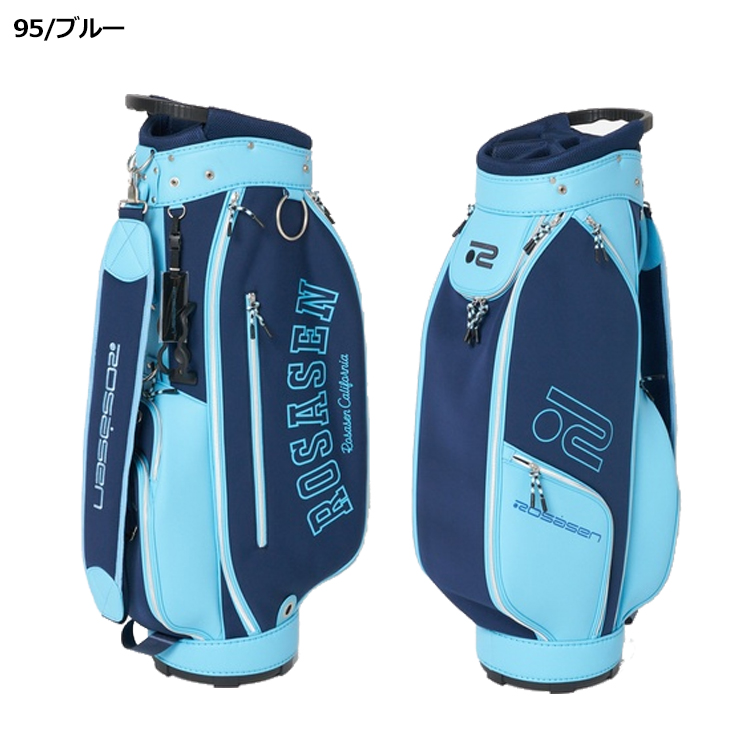 Rossasen/ロサーセン ゴルフ キャディバッグ９型【ネイビー】新品！ Rosasen（ロサーセン） ゴルフ 9型 キャディバッグ カートバッグ 046