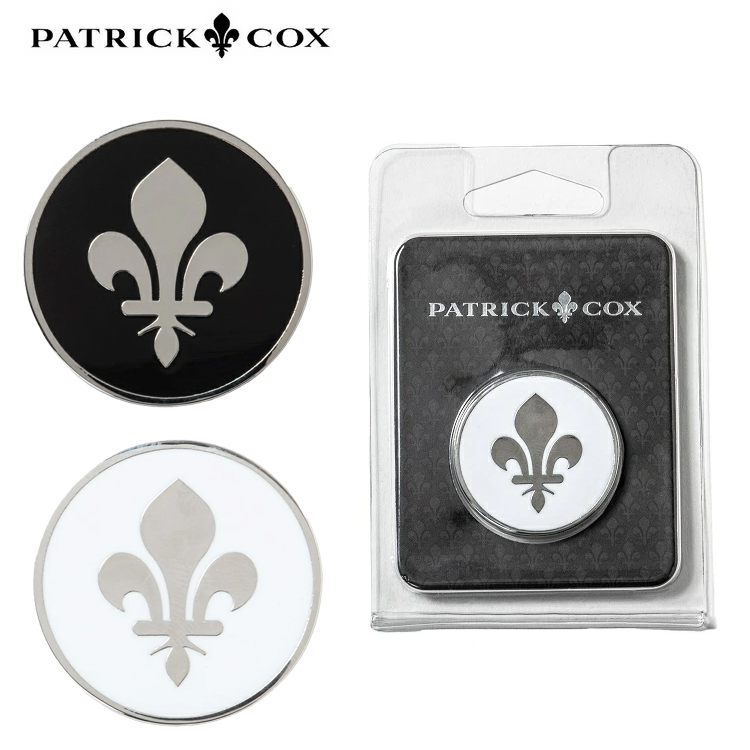 パトリックコックス ブローチ 双頭の鷲 王冠 シルバーカラー イーグル パトリックコックス PATRICK COX ゴルフ マーカー PXMG4FM1 パトリック