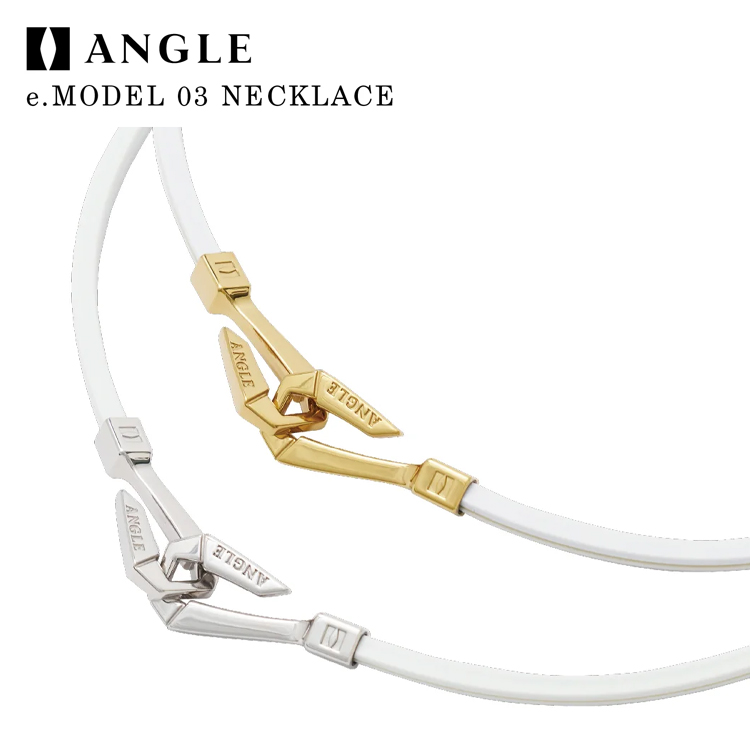 ANGLE アングル e.MODEL 03 NECKLACE eモデル ネックレス プラチナ