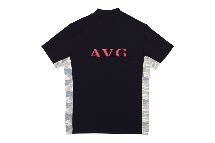 AVIREX GOLF アヴィレックスゴルフ メンズ S/S ワッペン モックシャツ  AVG3S-AP13【アビレックス】【シャツ】【ウェア】【モックネック】【半袖】【ゴルフ】