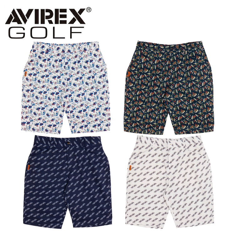 新品 アヴィレックス ゴルフストレッチ ハーフパンツ Mサイズ（W72cm） 白 AVIREX - 新品 アヴィレックス ゴルフストレッチ ハーフパンツ M