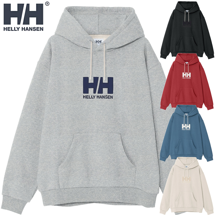 ヘリーハンセン アングラー バックロゴ スウェットパーカー XL グレー 廃盤 HELLY HANSEN（ヘリーハンセン） HM32571 パーカー HH ロゴ パッチ