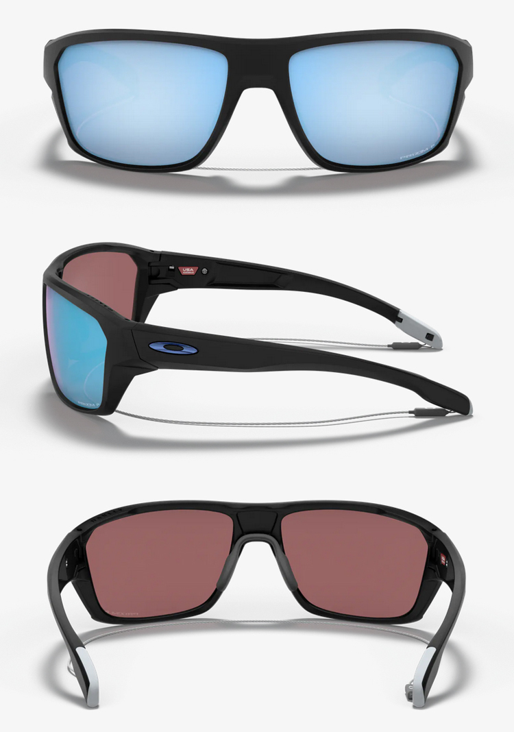 Oakley - オークリー スプリットショット プリズムディープウォーター マットブラック 偏光 日本正規品 オークリー （OAKLEY） サングラス スプリット