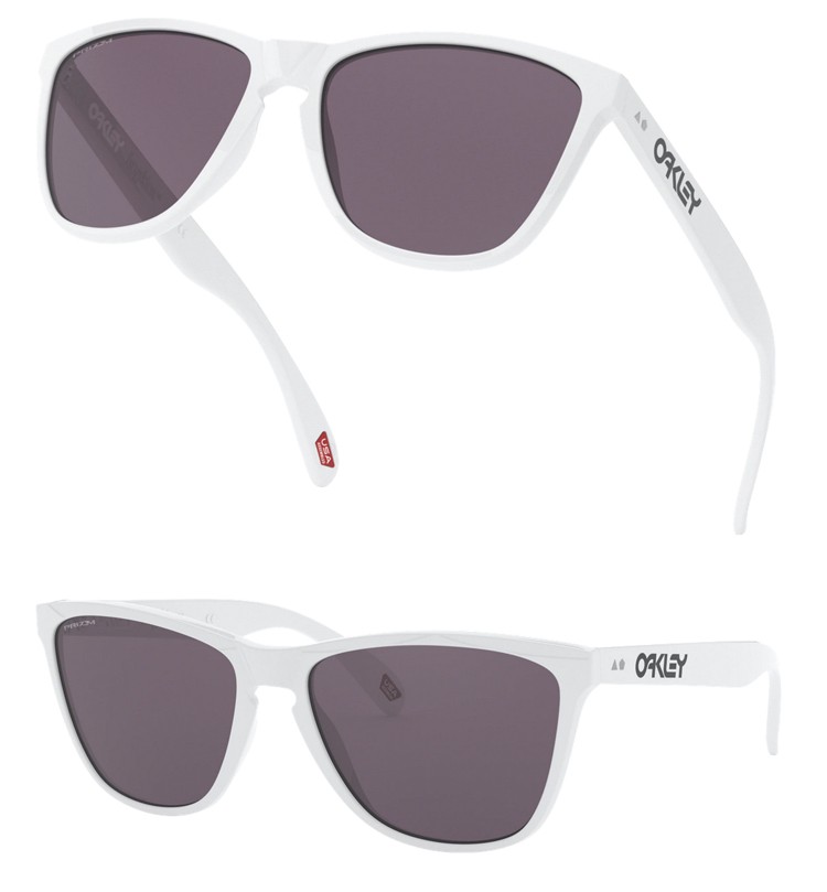 Oakley ホワイト サングラス USA製 大人用 OAKLEY（オークリー） 日本正規品 サングラス フロッグスキン