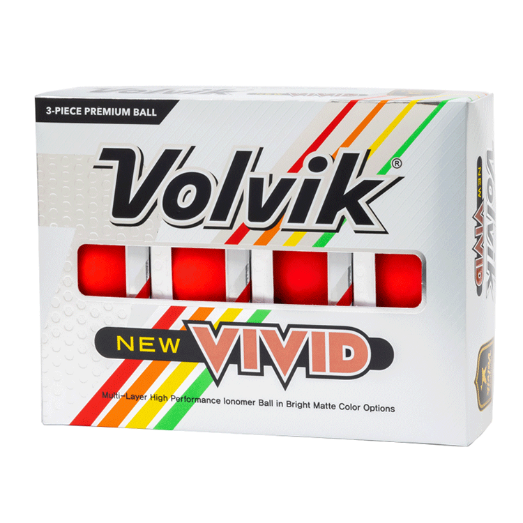 Volvik 2023年モデル NEW VIVID 1ダース（12球）【VOLVIK 