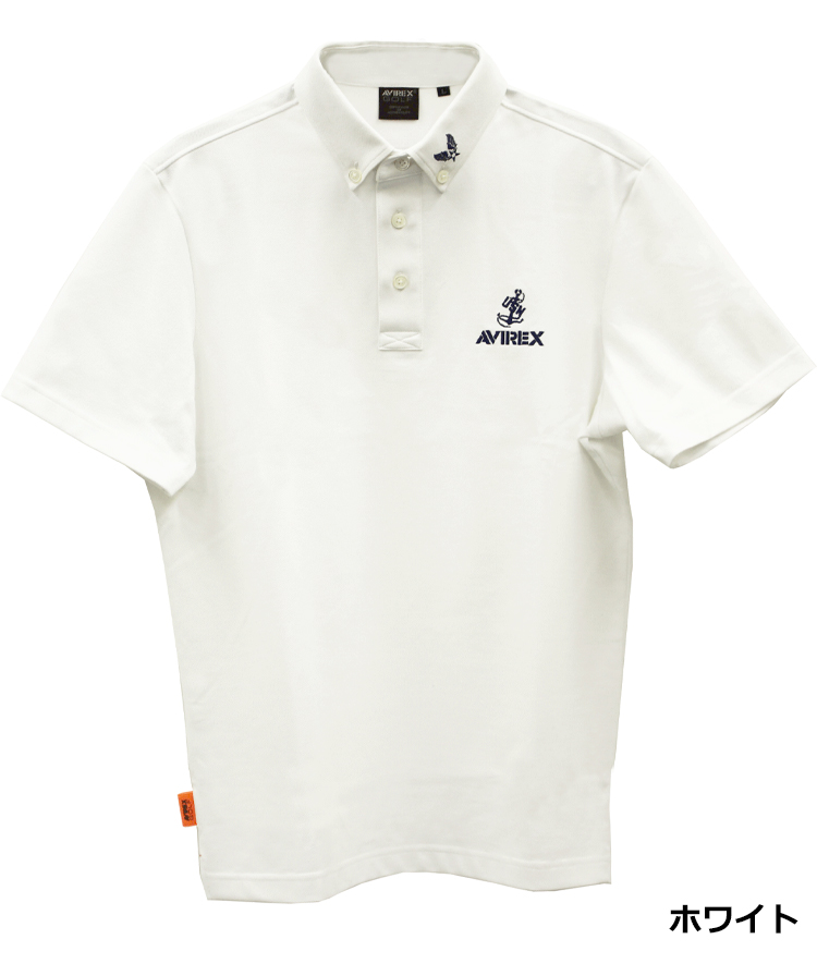 AVIREX GOLF アビレックス メンズ ポロシャツ シーズナル 半袖