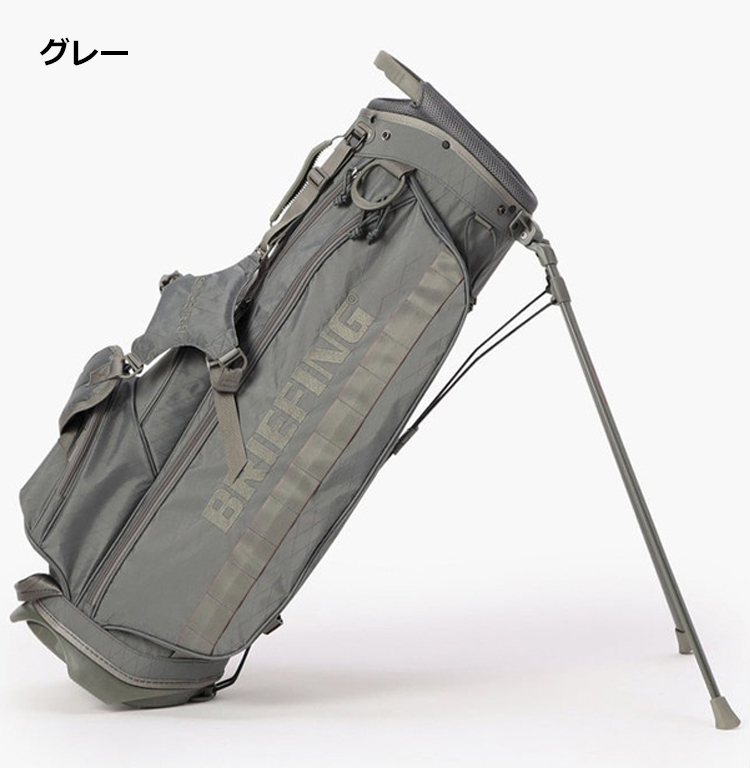ゴルフバッグ・キャディバッグ BRIEFING GOLF CR-4 02 STEEL CR-4 #02 XP WOLF GRAY キャディーバッグ | Multiverse マルチバース