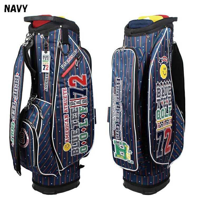BLUE TEE GOLF（ブルーティーゴルフ） ナイロン 軽量 キャディバッグ 9